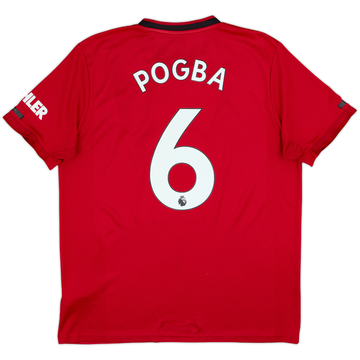 2019-20 Manchester United Home Shirt Pogba #6 - 7/10 - (L)