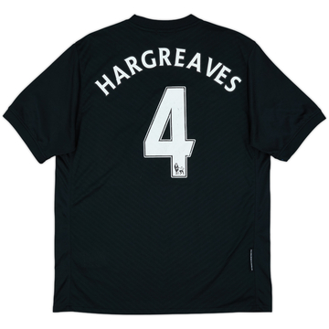 2009-10 Manchester United Away Shirt Hargreaves #4 - 6/10 - (M)