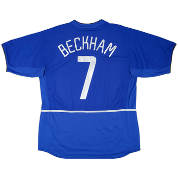 2002-03 Manchester United Third Shirt Beckham #7 - 7/10 - (XL)