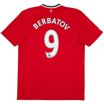 2011-12 Manchester United Home Shirt Berbatov #9 - 7/10 - (L)
