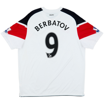 2010-12 Manchester United Away Shirt Berbatov #9 - 7/10 - (XL)