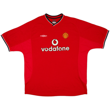 2000-02 Manchester United Home Shirt - 5/10 - (XXL)