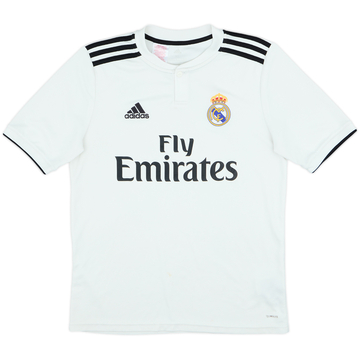 2018-19 Real Madrid Home Shirt - 7/10 - (XL.Boys)