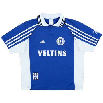 1998-99 Schalke Home Shirt - 8/10 - (L.Boys)