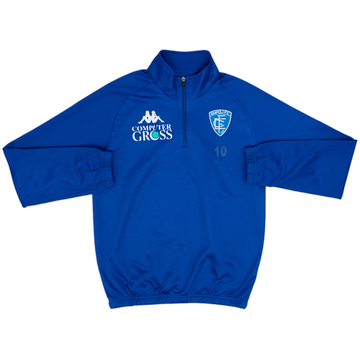 2017-18 Empoli Player Issue Kappa 1/4 Zip Drill Top #10 - 4/10 - (M)