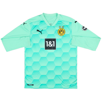 2020-21 Borussia Dortmund GK Shirt - 8/10 - (XL.Boys)