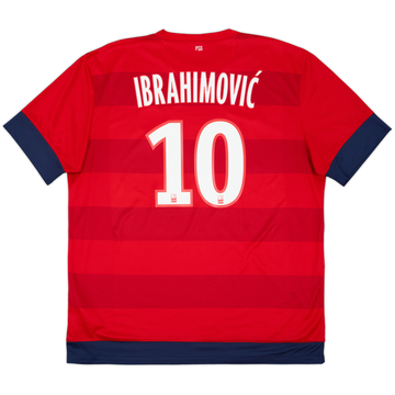 2012-13 Paris Saint-Germain Away Shirt Ibrahimovic #10 - 8/10 - (XL)