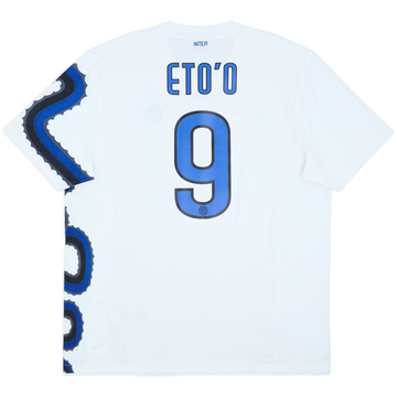 2010-11 Inter Milan Away Shirt Eto'o #9 - 8/10 - (XL)