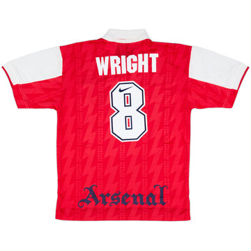 1994-96 Arsenal Home Shirt Wright #8 - 9/10 - (L)