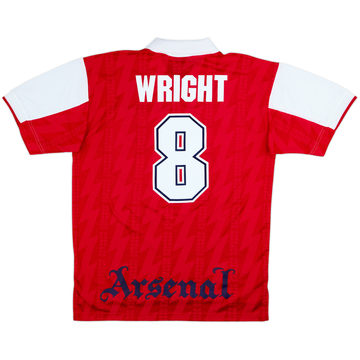 1994-96 Arsenal Home Shirt Wright #8 - 9/10 - (L)