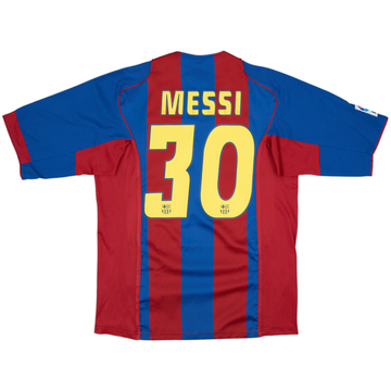 2004-05 Barcelona Home Shirt Messi #30 - 8/10 - (L)