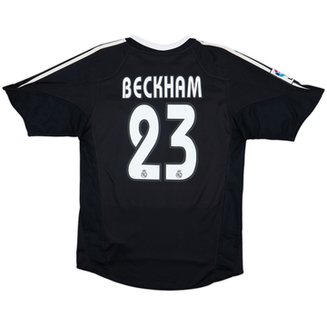 2004-05 Real Madrid Away Shirt Beckham #23 - 6/10 - (S)