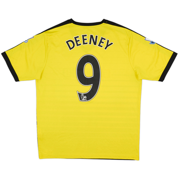 2015-16 Watford Home Shirt Deeney #9 - 7/10 - (XL)