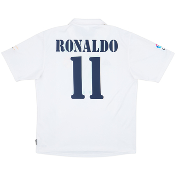 2002-03 Real Madrid Centenary Home Shirt Ronaldo #11 - 4/10 - (L)