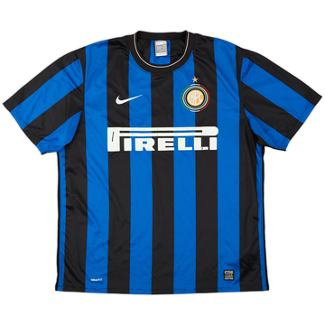2009-10 Inter Milan Basic Home Shirt - 5/10 - (L)