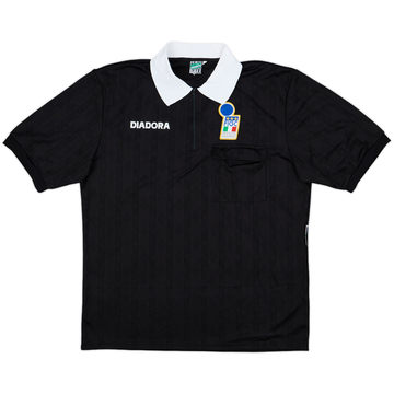 1990s Italy FIGC Diadora Referee Shirt - 8/10 - (XL)