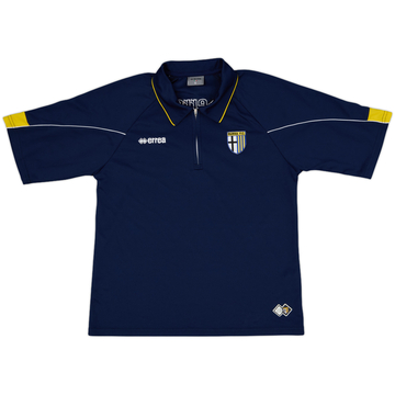 2012-13 Parma Errea 1/4 Zip Polo Shirt - 9/10 - (S)
