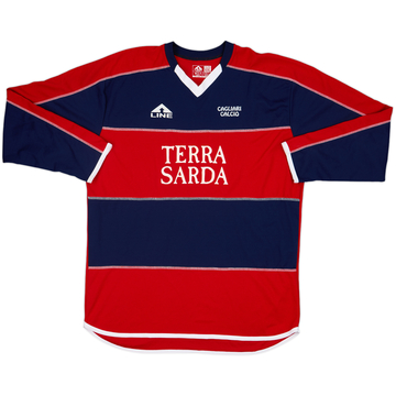 2003-04 Cagliari A-Line Training L/S Shirt - 9/10 - (XXL)