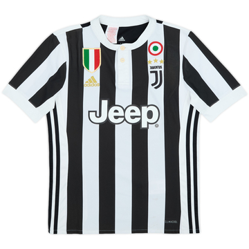2017-18 Juventus Home Shirt - 7/10 - (M.Boys)