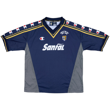 2001-02 Parma 'Signed' Finale TIM Cup Third Shirt - 9/10 - (XL)