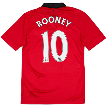 2013-14 Manchester United Home Shirt Rooney #10 - 8/10 - (S)