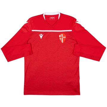 2020-21 Padova Macron Training L/S Shirt - 8/10 - (L)