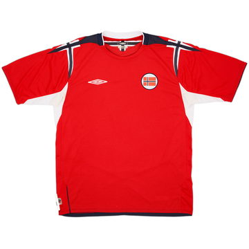 2004-06 Norway Home Shirt - 9/10 - (L)
