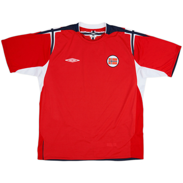 2004-06 Norway Home Shirt - 8/10 - (XL)