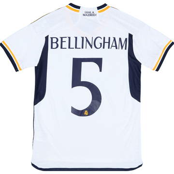2023-24 Real Madrid Home Shirt Bellingham #5 (Women's S)