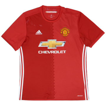 2016-17 Manchester United Home Shirt - 5/10 - (L)