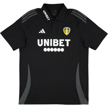 2024-25 Leeds United adidas Polo T-Shirt (S)