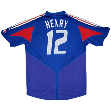 2004-06 France Home Shirt Henry #12 (XL)