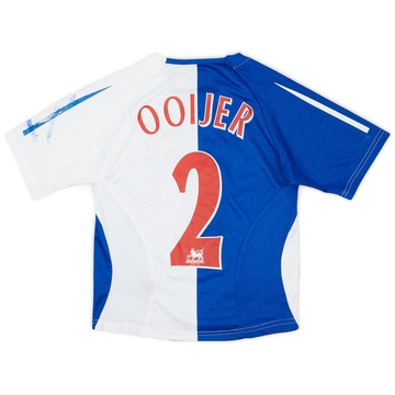 2006-07 Blackburn Home Shirt Ooijer #2 - 4/10 - (S.Boys)