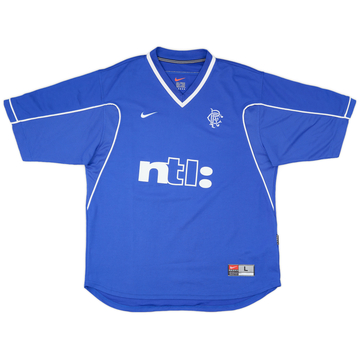 1999-01 Rangers Home Shirt - 8/10 - (L)