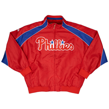 2005-06 Philadelphia Phillies Majestic Rain Coat - 9/10 - (XXL)