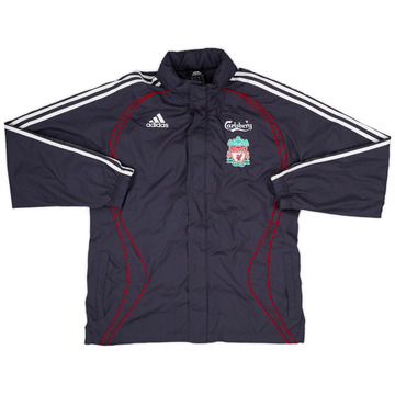 2006-07 Liverpool adidas Hooded Rain Jacket - 4/10 - (S)
