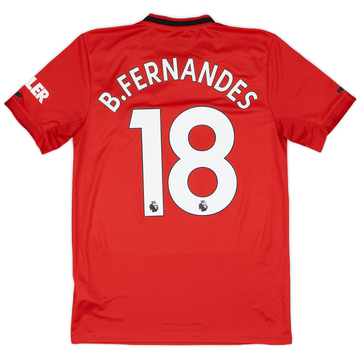 2019-20 Manchester United Home Shirt B. Fernandes #18 - 8/10 - (S)