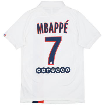 2019-20 Paris Saint-Germain Authentic Third Shirt Mbappe #7 - 8/10 - (S)
