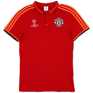2015-16 Manchester United adidas CL Polo Shirt - 9/10 - (M)