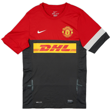 2012-13 Manchester United Player Issue Nike Training Shirt - 10/10 - (S)