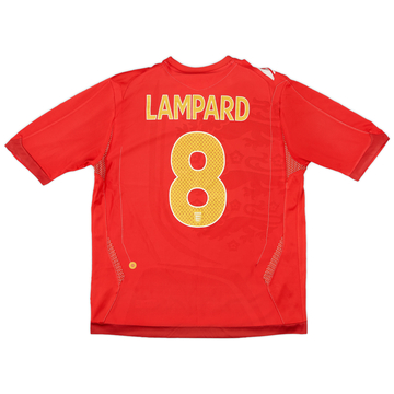 2006-08 England Away Shirt Lampard #8 - 6/10 - (L)