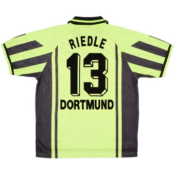 1996-97 Borussia Dortmund Home Shirt Riedle #13 - 10/10 - (L)