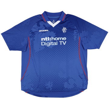 2002-03 Rangers Home Shirt - 9/10 - (XXL)