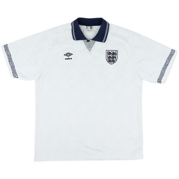 1990-92 England Home Shirt - 9/10 - (L)