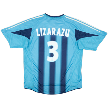 2004-05 Olympique Marseille Away Shirt Lizarazu #3 - 6/10 - (L)
