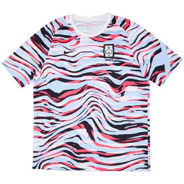 2020-21 South Korea Nike Pre Match Shirt - 9/10 - (XL)