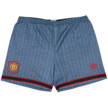 1995-96 Manchester United Away Shorts - 8/10 - (XL)
