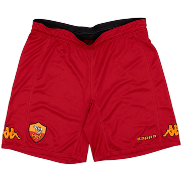 2009-10 Roma Home Shorts - 8/10 - (L)