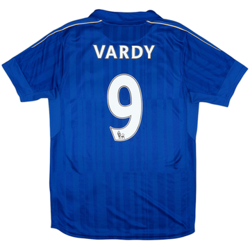 2016-17 Leicester Home Shirt Vardy #9 - 8/10 - (M)