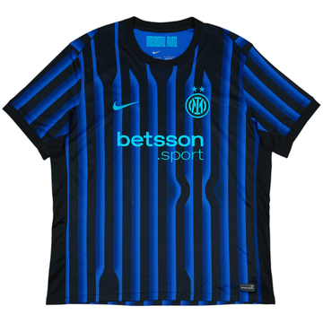 2025-26 Inter Milan Home Shirt - 9/10 - (XL)
